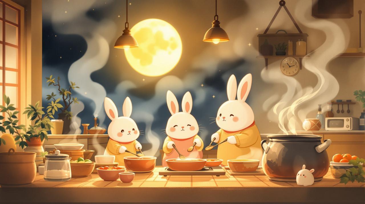 AI漫剧 - 暖心家庭系列新作《月光厨房》即将上线